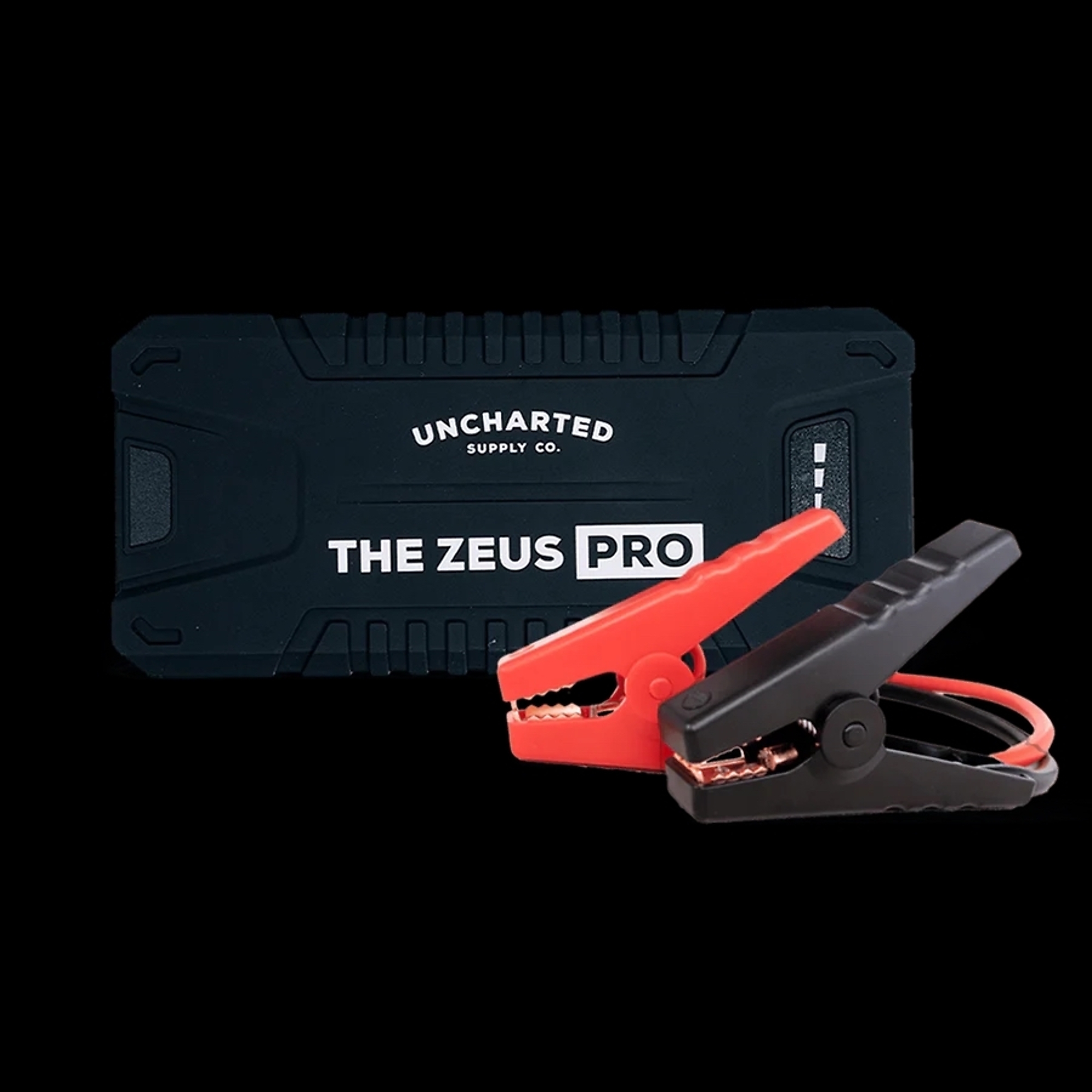 Uncharted Supply Co Zeus Pro Jump Starter — 8L Engine, Portable Power, Flashlight, Model# SU-Z7U-U-BK